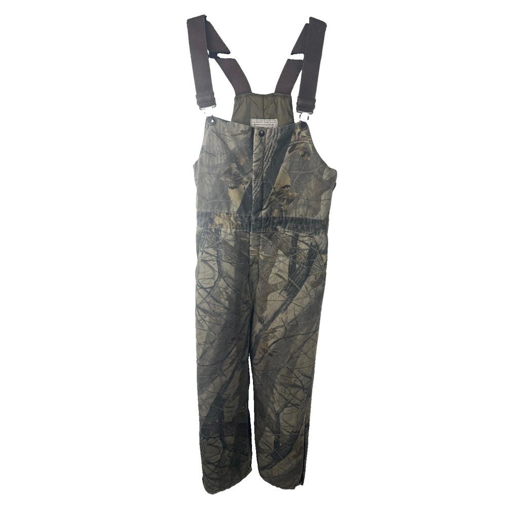 Walls Outdoors Camo Hunting Bib Overalls Youth 18 Regular Insulated Realtree